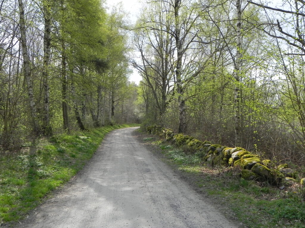 Norrelundsvägen förbi Staragården